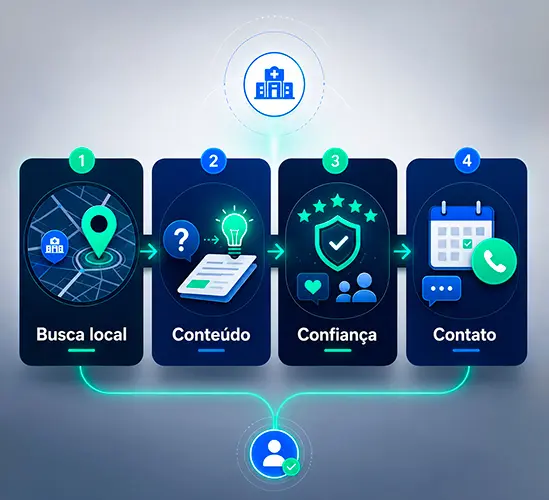 Comparativo de Estratégias para Atrair Clientes para Consultório
