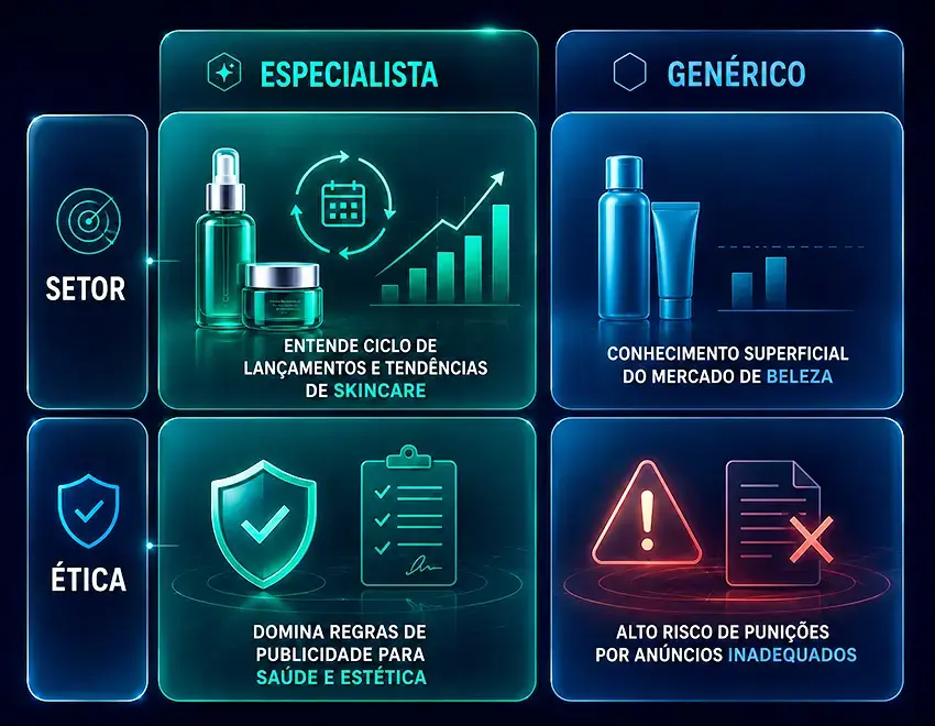 Agência Especializada vs. Agência Geral